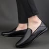 Fashion Men Shoes Genuine Leather Mens Loafers Spring Autumn Business Slip-On Wedding Formal Dress Male Shoes Men Driving Moccasins