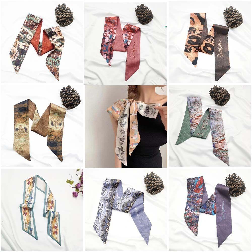 Ribbon Headband Floral Floral Scarf Fashion Headscarves