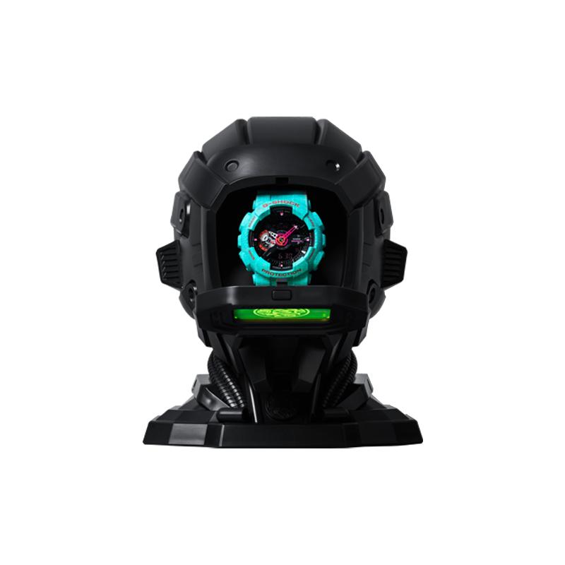 Casio G-SHOCK Пять Тигров Специальный Набор Подарочная Коробка Модный Ретро Уличный Тренд Ударопрочные и Водонепроницаемые Кварцевые Ремешок из Смолы Мужские Часы Черный Циферблат GS-20SGT