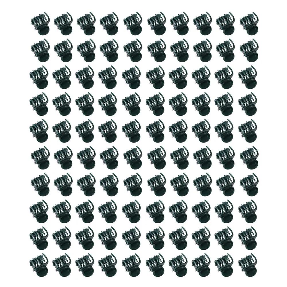 Garden plant clamp, vine man fixed clamp, orchid clamp, climbing vine, flower plant fixed special 100pcs