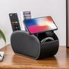 Multifunctional 5 Grid Desktop Pu Leather Organizer Remote Control Storage Box Cosmetics Makeup Brush Holder Sundries Stand