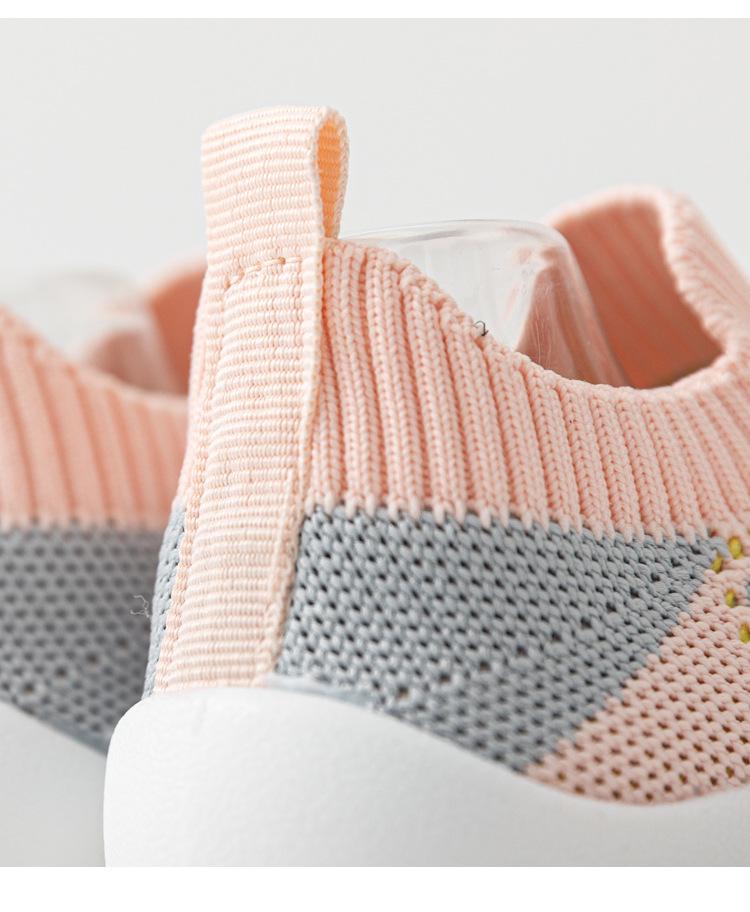 Soft Sole Non-Slip Breathable Sock Shoes for Baby Toddlers - Slip-On Design for Boys & Girls, Perfect for Spring & Summer
