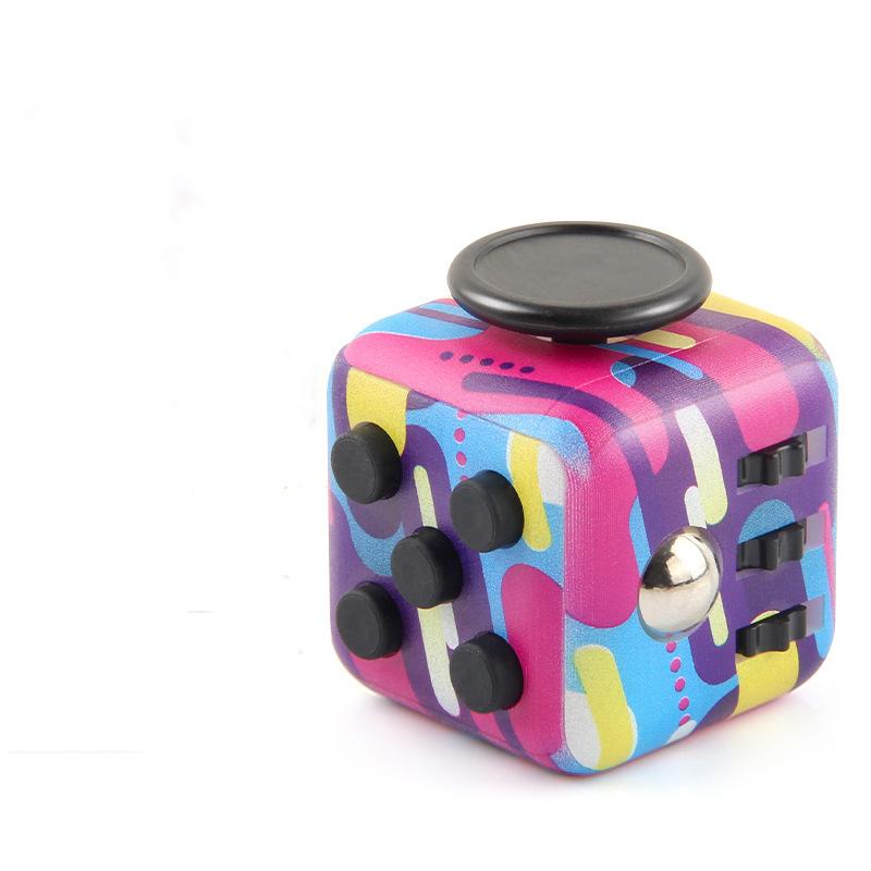 Игрушки-непоседы Декомпрессионные кубики для снятия стресса Аутизм Тревога Облегчение Взрослые Дети Снятие стресса Антистресс Кончик пальца