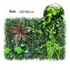 Artificial Green Grass Plant Plastic Outdoor Green Plant Home Wall Decoration Wedding Backdrop Garden Fake Green Grass Mat Decor