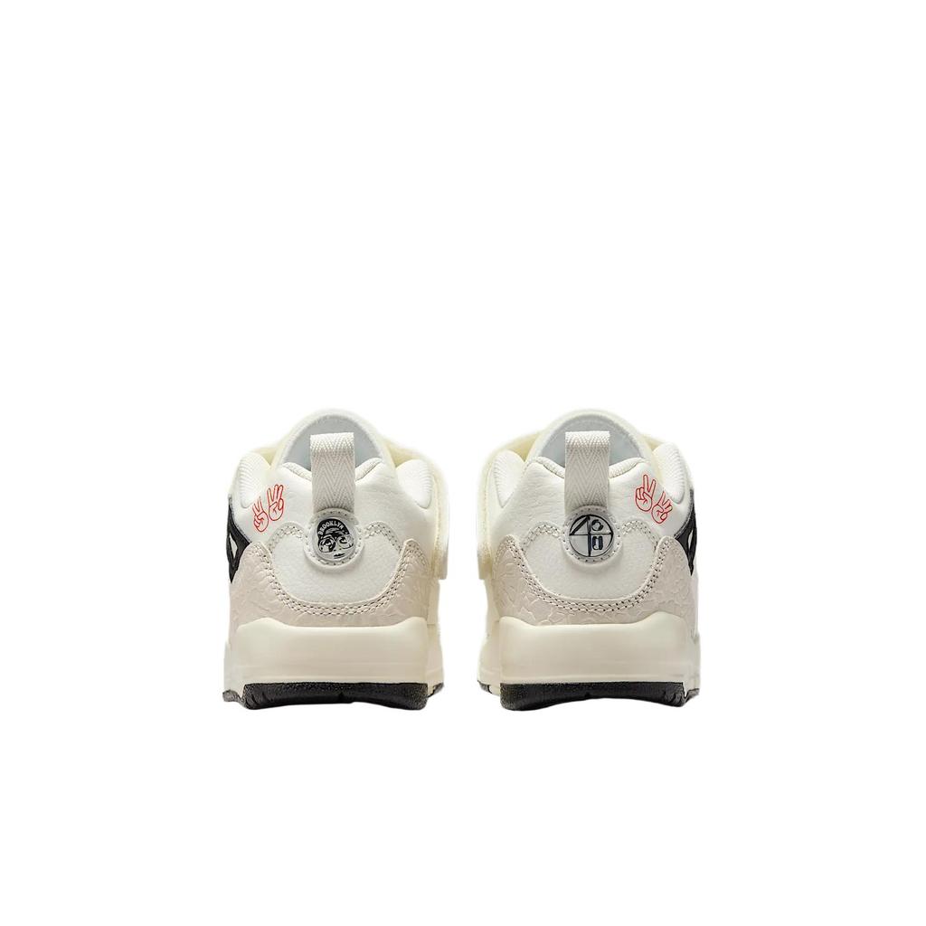 Air Jordan Spizike Low PS Spizike Was Here Детские кроссовки кремовые парусиновые черные HQ1671-183