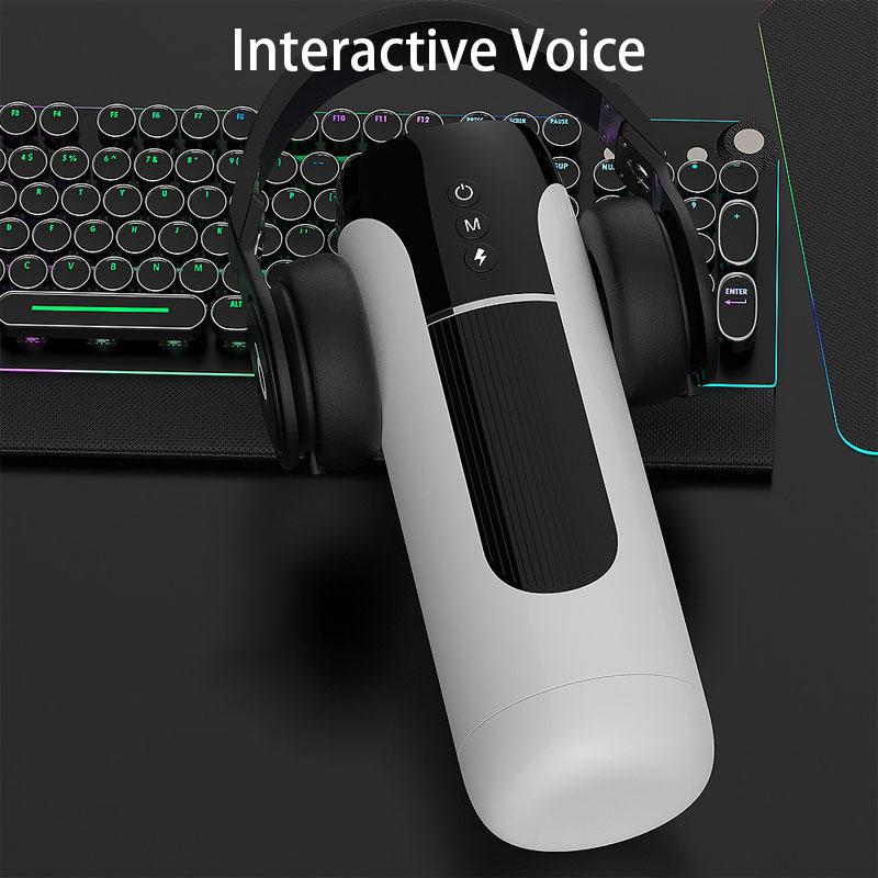 Автоматический телескопический мужской мастурбатор, толкающая машина, вибрация, минет, киска, стоны, чашка для мастурбации, секс-игрушки для взрослых для мужчин