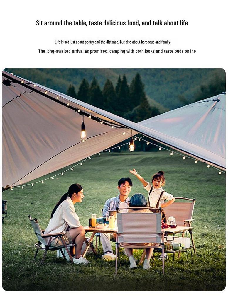 Портативный алюминиевый складной стол и набор стульев для кемпинга и пикников, доступны варианты на заказ