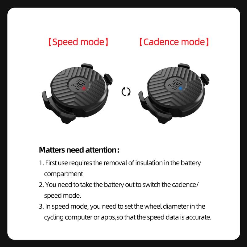 ThinkRider Heart Rate Monitor C5 ANT+ Speed and Cadence Dual sensor Computer bike speed and cadence Suitable for iGPSPORT bryton