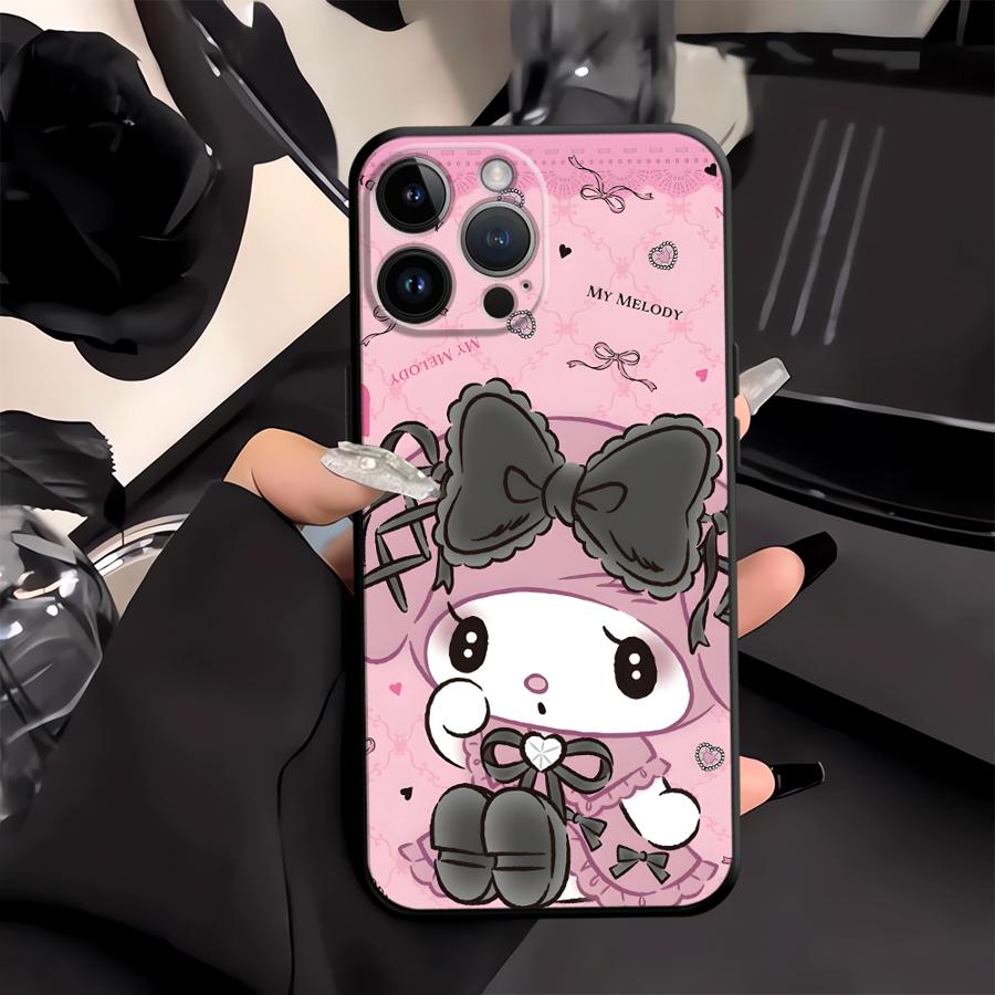 Чехол для Apple iPhone 17 Pro Max 12 13 Air 15 Pro 7 8 14 XR XS MAX 16 11 Funda Чехол для телефона SanrioS Милая КуромиS