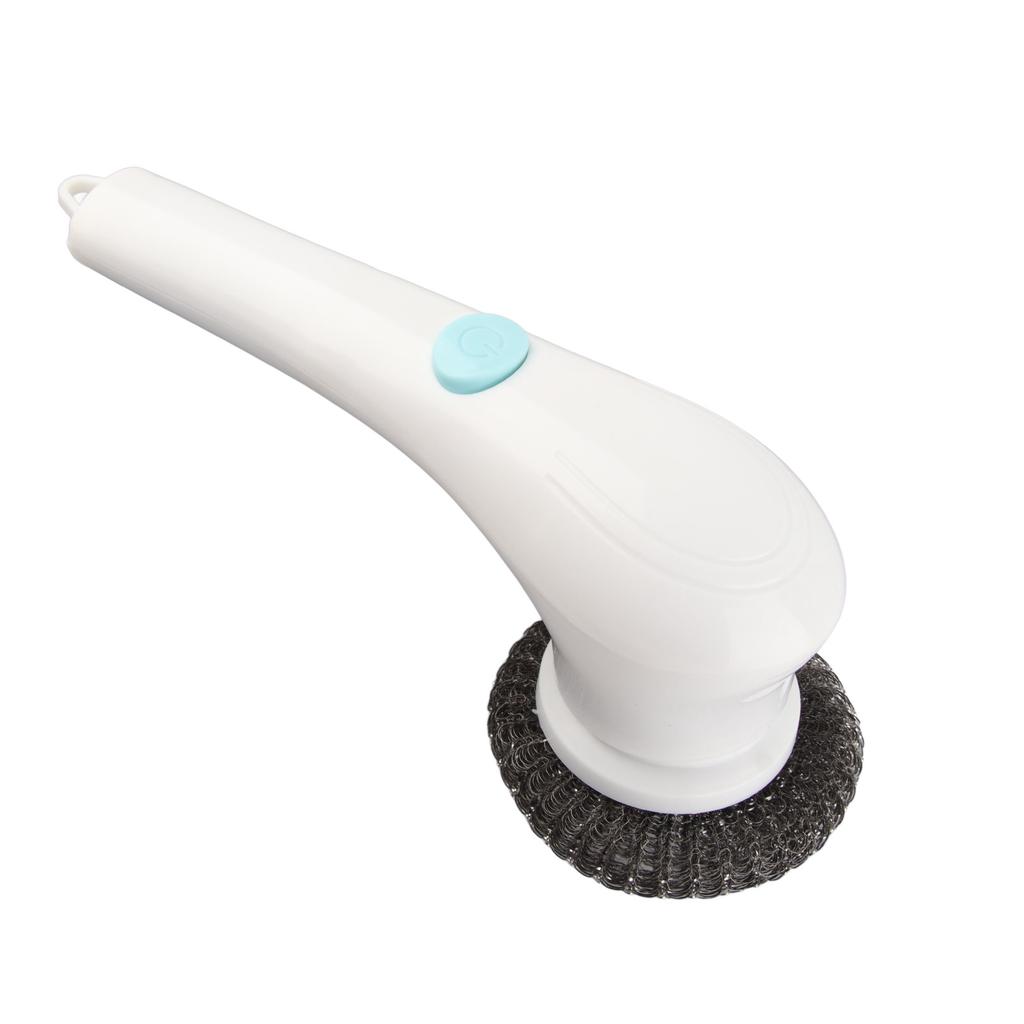 Электрическая щетка для затирки Перезаряжаемая Ручная Беспроводная Чистка Работающая от Аккумулятора Мощная Щетка с 5 Насадками для Кафельного Пола