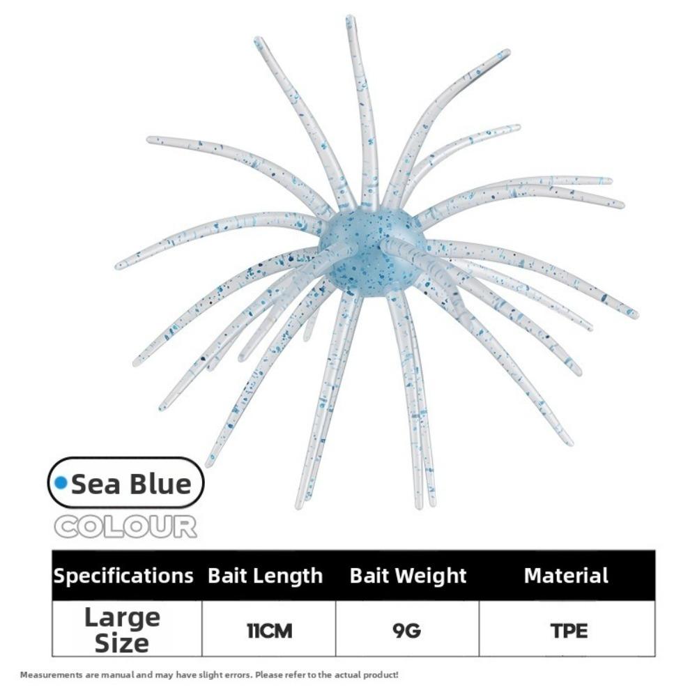 5pcs Set S/M/L Fishing Bait Floating Design Sea Fishing Lure Sea Urchin Lure  Fishing Accessories