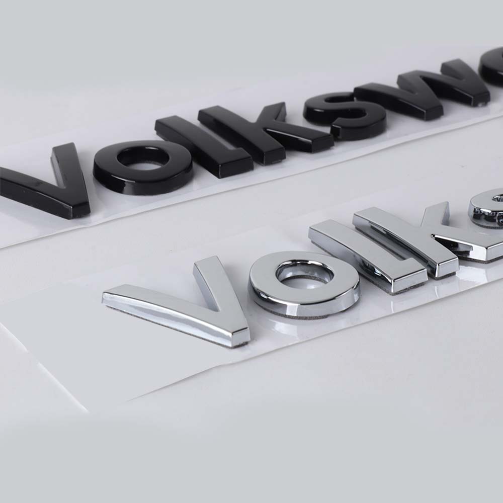Для VOLKSWAGEN VW 3D ABS Наклейка с логотипом-буквами на багажник автомобиля, Значок, Надпись, Аксессуары Для Volkswagen VW Golf Motion P