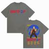 Robbie Williams Rw Tour Graphic T Shirts Unisexs Hip Hop Rap Gothic Fashion Tshirt Oversized Cotton Tees Streetwear
