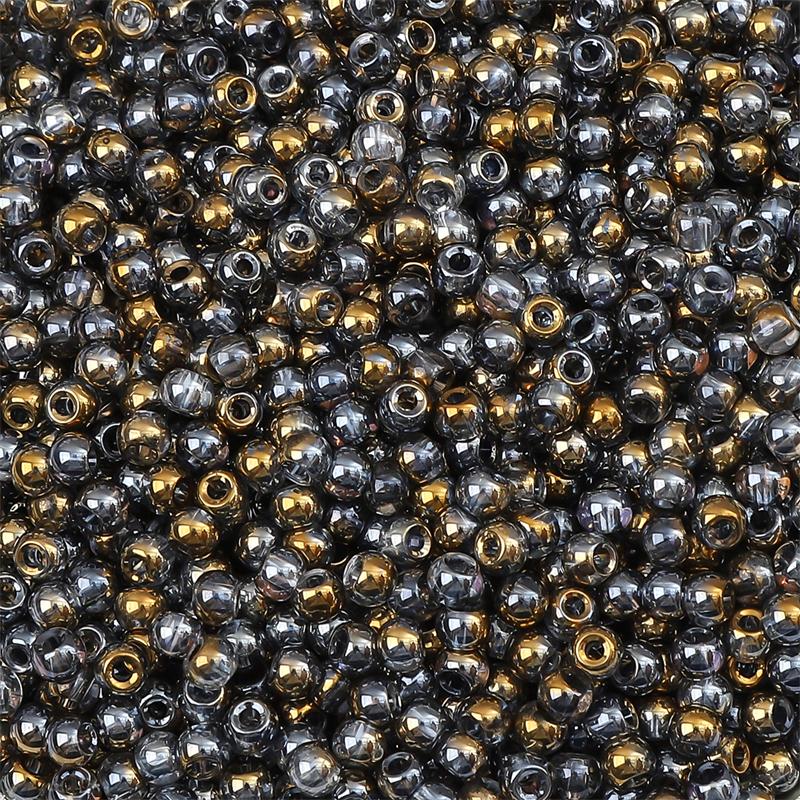 Оптовая продажа, 10/450 г, 170/5800 шт., 6/O, 4 мм, стеклянный бисер, металлический бисер для изготовления ювелирных изделий своими руками, аксессуары для шитья