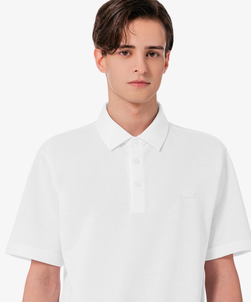 LACOSTE Men'S 3-Button Lean Short Sleeve Polo Shirt Ph662E-56G 001