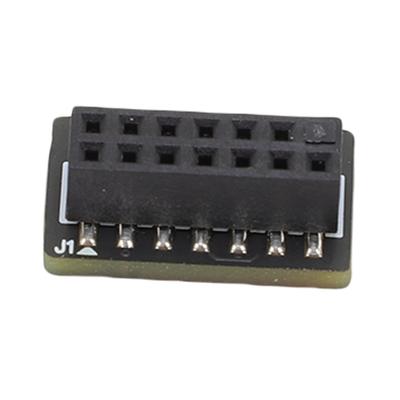 Модуль TPM 2.0 для материнской платы ASROCK 14-контактный SPI TPM2.0 Карта удаленного доступа Плата безопасности для шифрования для Win 11
