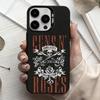 Band G-Guns-S N R-Roses  Phone Case For iPhone17,16,15,14,13,12,11 Plus,Pro Max Candy Silver Plated Inside Cover