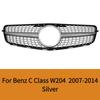 Для Mercedes Benz C Class W204 C180 C200 C300 C350 2007-2014 передний бампер решетка переделка GT Diamond AMG стиль авто аксессуары