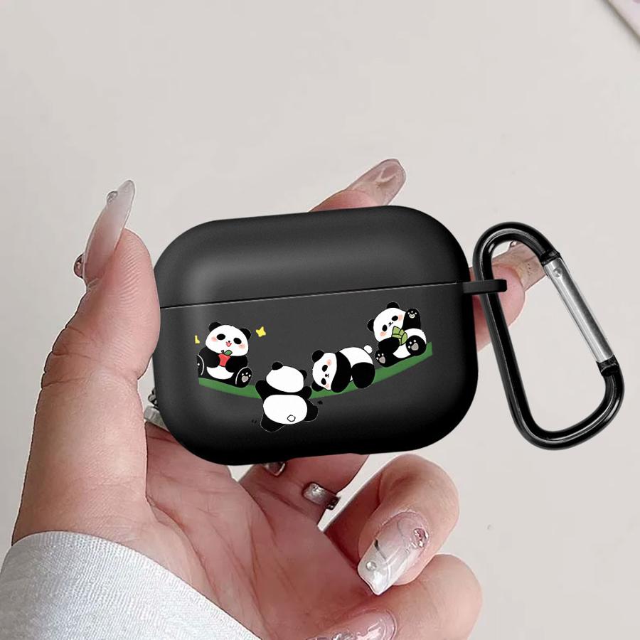 Мультяшный Милый Чехол-Панда Для Airpods Pro3 Pro 4 2 3 1 Pro2 Чехлы Для Наушников Обложка