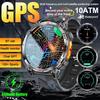 2026 Новые Военные Спортивные Умные Часы с GPS, Встроенный GPS-Компас, Водонепроницаемость 10 ATM, 1,56-дюймовый AMOLED-Экран, Возможность Звонков по Bluetooth, Умные Часы для Мужчин