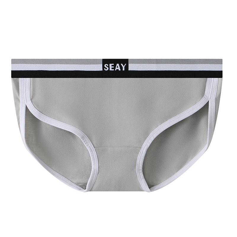 Women's Underwear Solid Color Cotton Slim Triangle Pants Simple Breathable Women's Triangle Pants