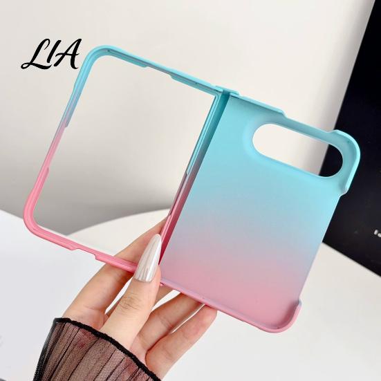 Magnetic Ring Case for Fast Charging iPhone, Gradient Skin-like Protective Cover with Built-in Shockproof Shell Hinge Guard And Protection iPhone18