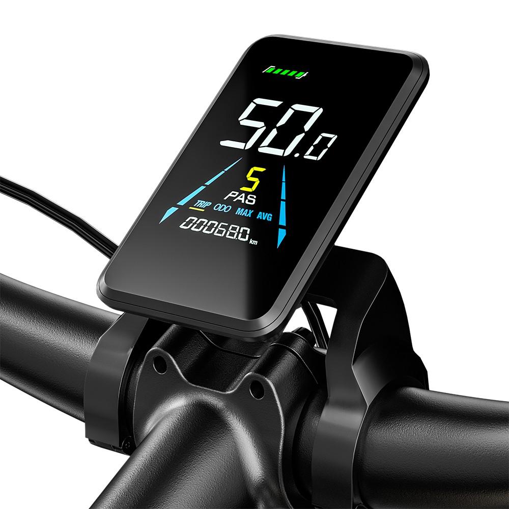 Shengmilo Электровелосипед S700 All-Terrain, двойной мотор 2000 Вт, аккумулятор 48 В, гидравлические тормоза, для велосипедистов ростом 165–195 см. Идеально подходит для города и трассы