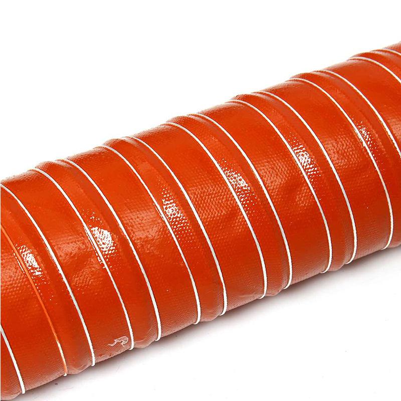 4M 157" Car Hood Air Intake Pipe Air Ducting Hose Heat Resistant Temperature Resistance Flexible 25/32/38/42/45/51/63mm