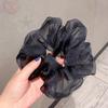 Summer Organza Silk Scrunchies Elastic Hair Bands for Women Fashion Hair Rope Ponytail Holder Ties Girl Hair Accessories