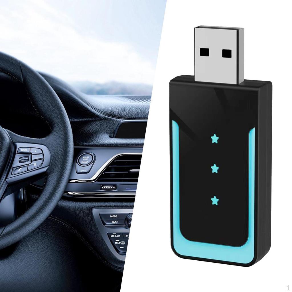 Автомобильный адаптер Plug and Play, Голосовое управление, Аксессуары Высокопроизводительный 5,8 ГГц Компактный BT 5.0
