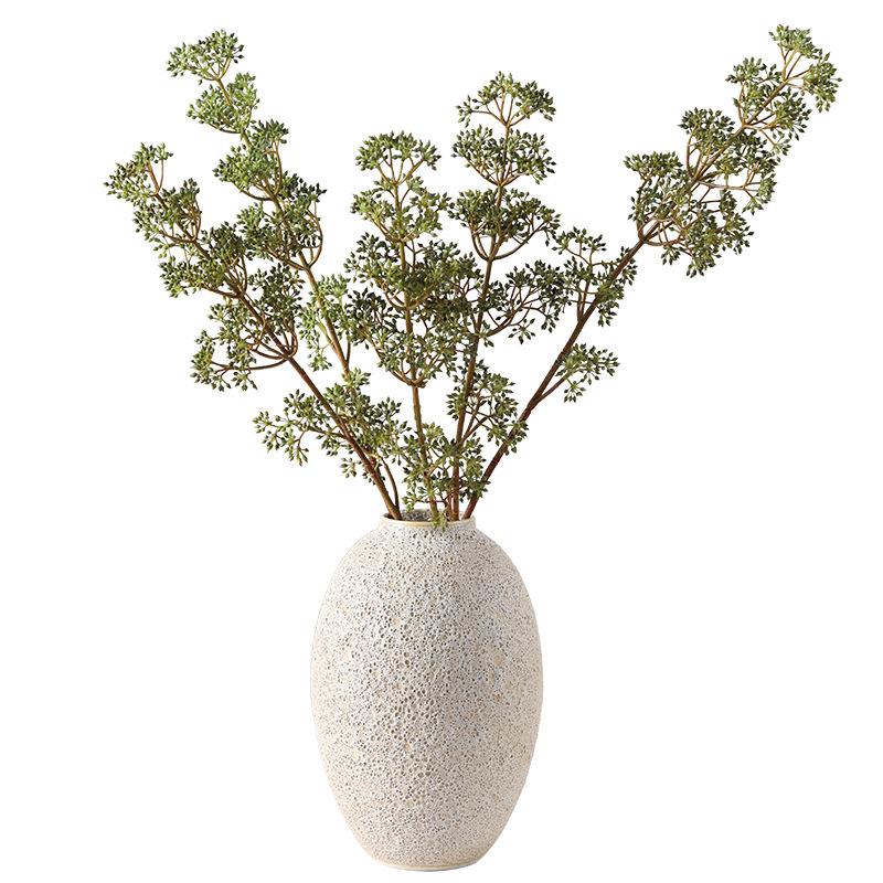 C474 Artificial Plant 6 Green Fruits Flower Room Idyllic Fresh and Simple Home Accessories Travel Photography Props Hotel Decor