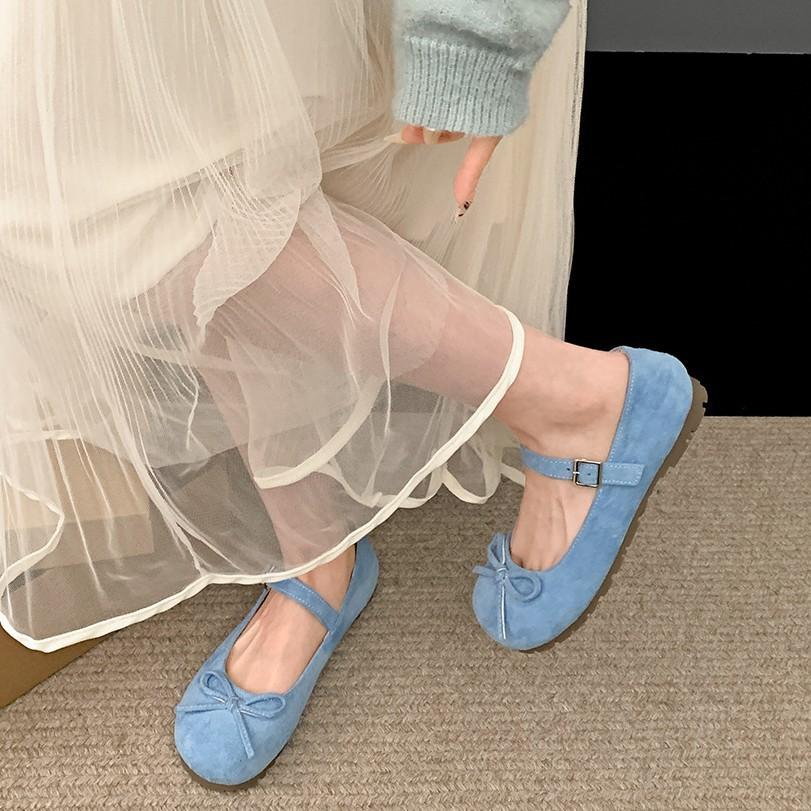 Мода Интернет знаменитости французский маленький ароматный стиль плоский подошва одинарные туфли женские 2025 новая весенняя универсальная юбка туфли Мэри Джейн