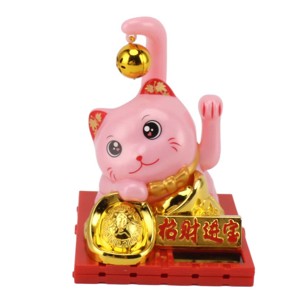 Рука, машущая удачливым котом на солнечной батарее, индукционная лампа, удачливый кот, украшение для столов, окон, автомобилей