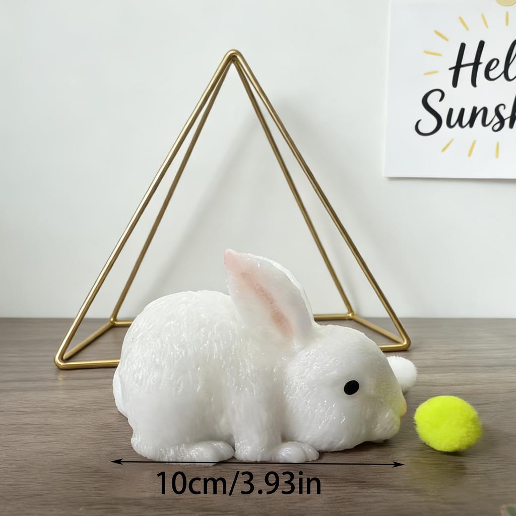 Festive Rabbit Squeeze Toy, Adorable Desktop Decor, Relaxing Stress Relief for Holiday Gifts & Party Favors