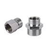 Переходник с M18 на 1/2" 3/4" Наружная резьба Никелированная Медная резьбовая муфта 18 мм Адаптер-редуктор для водяного насоса Сантехнические фитинги