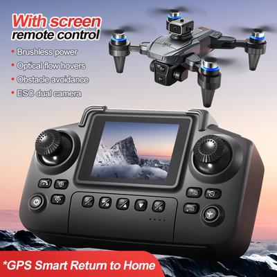 Дрон K812 MAX 8K ESC Профессиональная HD Камера RC Дрон GPS 5G Wi-Fi FPV Квадрокоптер Складной Аэросъемка БПЛА Пульт Дистанционного Управления Игрушка