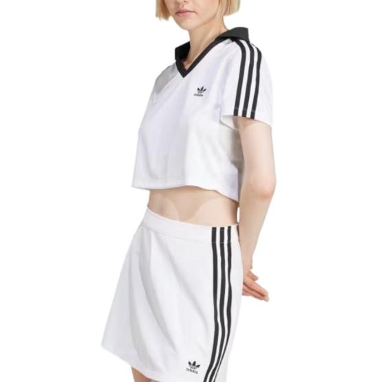 adidas Укороченная футболка-поло для футбола JD2608