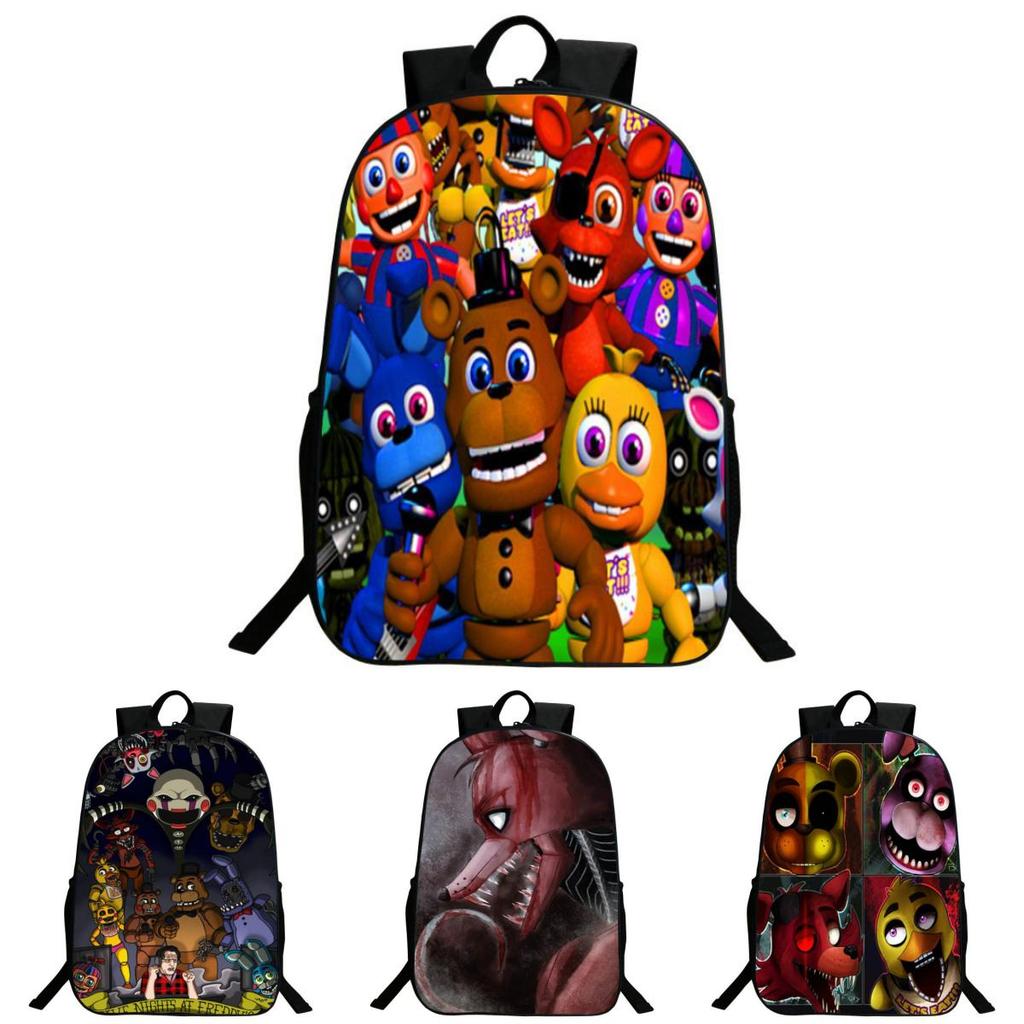 Яркий рюкзак Five Nights At Freddy's из легко моющегося полиэстера