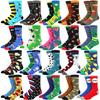 Man Socks Spring Summer Creative Cotton Animal Socks Funny Cute Art Flexible Fruit Female AB Socks Trend Harajuku Unisex