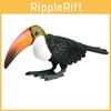 Wild Animal Big Billed Bird Ramphastos Toco Model For Kids Educational Gift And Display