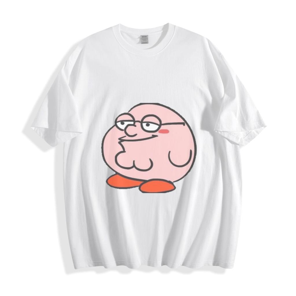 Round Pink Character T-Shirt - Cute & Funny Unisex Tee