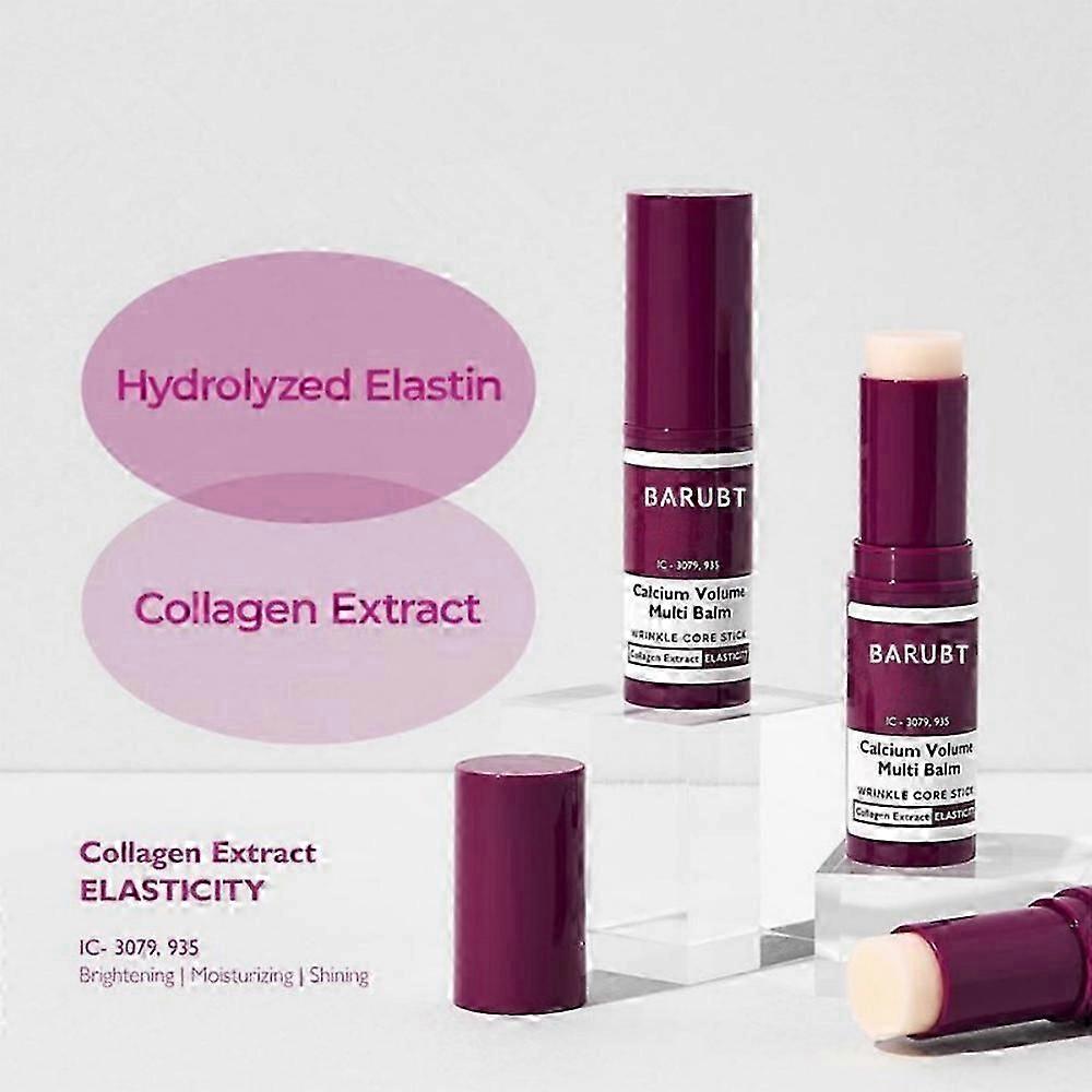 Calcium Multi Balm, Calcium Volume Multi Balm, Wrinkle Core Stick, Collagen Moisturizing Stick, Anti-Aging Firming Serum Stick for Eyes
