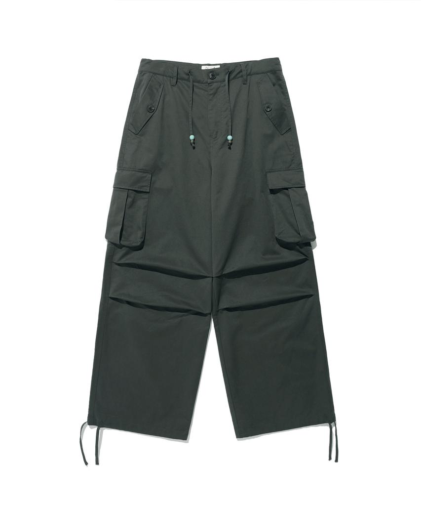 PHYSICAL DEPARTMENT Cotton Twill Cargo Pants_Dark Gray