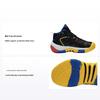 Li Ning удобные нескользящие амортизирующие прочные баскетбольные кроссовки средней высоты детские кроссовки черные YKBS086-3