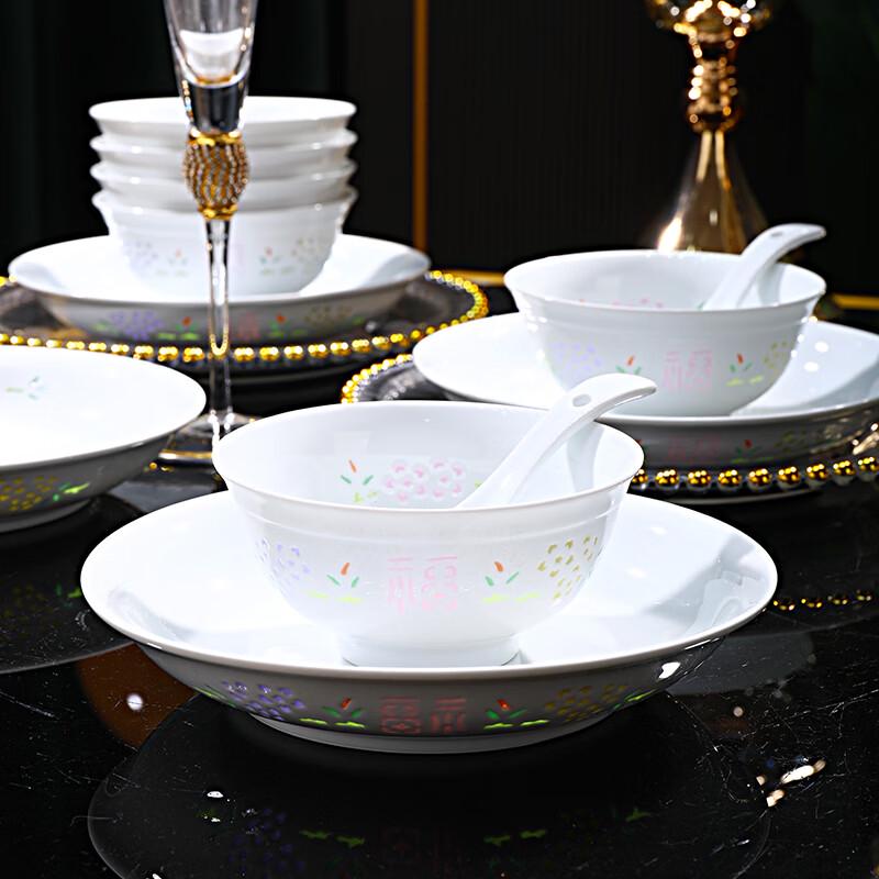 Керамический столовый набор Nogu Jingdezhen, 18 предметов