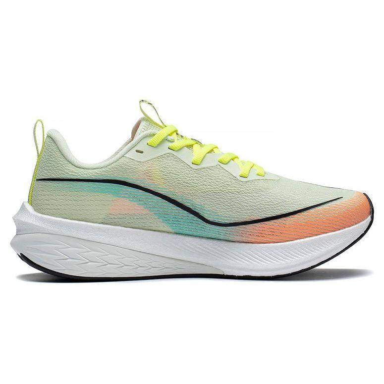 Кроссовки Li Ning Red Rabbit 6 Pro с нескользящей износостойкой дышащей подошвой для бега, женские кроссовки, зеленые, синие, оранжевые, ARMT014-8