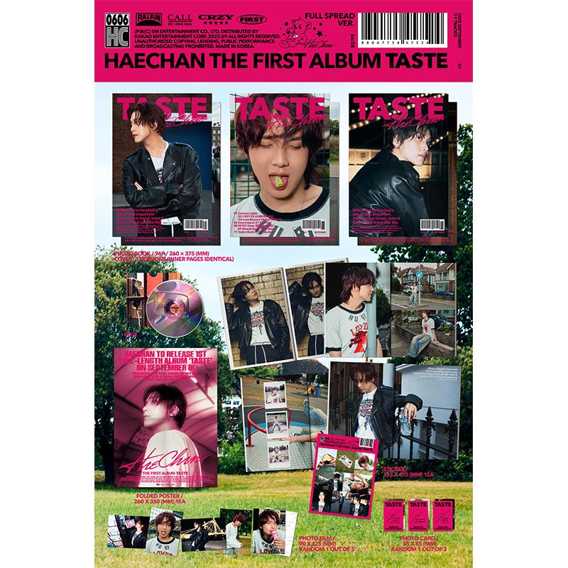 [Предзаказ] ХЭЧАН(NCT) - 1-й альбом [TASTE] Версия с полным разворотом