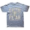 Funny Christian Faith Over Fear Graphic Tshirts Men Womens Fashion Casual Tshirt 100 Cotton Loose Oversized T Shirt