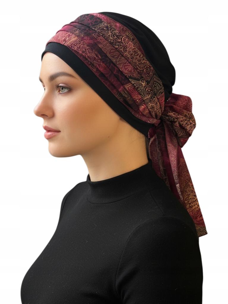 Wera 05-533 Women' Turban Shawl for Spring and Summer, Also After Chemotherapy