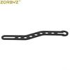 ZORBYZ Motorcycle Black Retro Exhaust Hanger Bracket Exhaust Muffler Pipe Fixing Tool For Honda Yamaha Suzuki